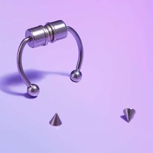 Faux Magnetic Nose Ring